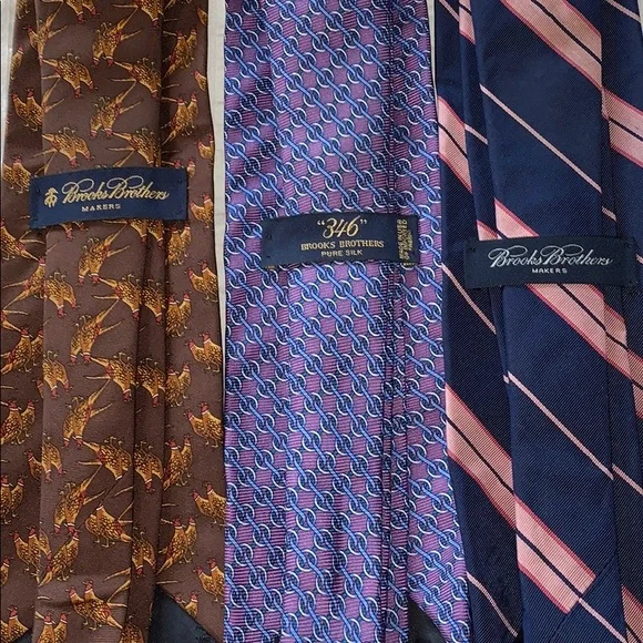 👔BROOKS BROTHERS TIES (3) - Picture 6 of 8